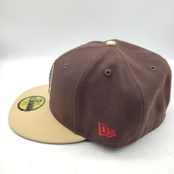 CLINK ROOM Cardinal Direction Hat 59 Fifty Fitted 7 7/8 Brown Red NEW - Picture 2 of 8